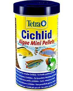 Tetra Cichlid Algae Tropical Fish Food - Mini Pellets 170g