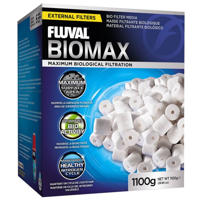 Fluval Biomax Bio Rings - 1.1Kg For Freshwater & Marine