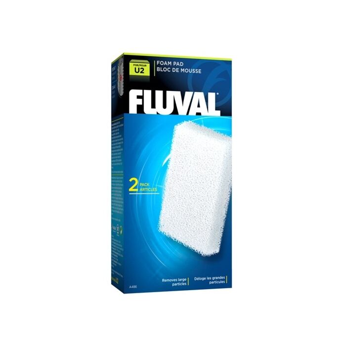 Fluval U2 - Replacement Aquarium Filter Foam - 2 pack