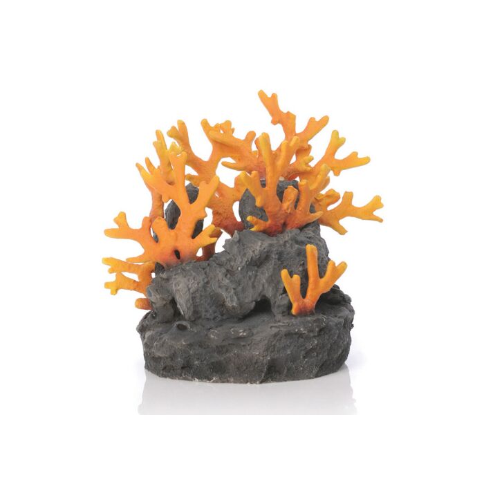 biOrb Samuel Baker Lava Rock With Fire Coral Sculpture