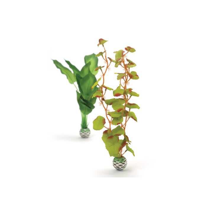 biOrb Silk Plants Medium 2 Pack in Green